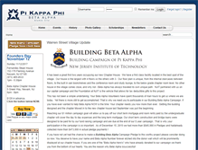 Tablet Screenshot of betaalpha.com